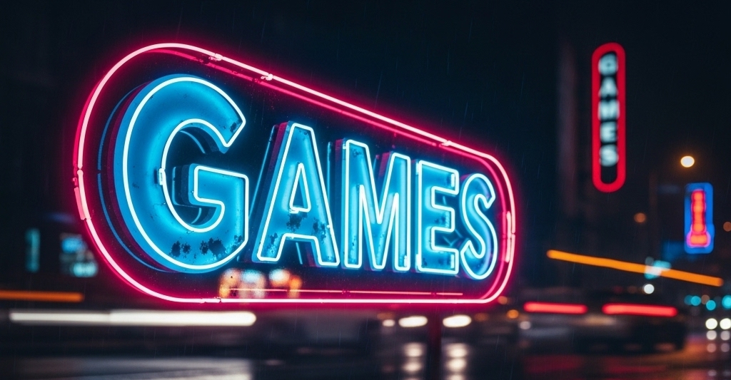 An illustration representing a variety of free online games available on WuuMart.